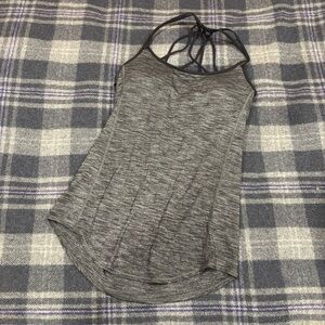 Lululemon Gray Strappy Top